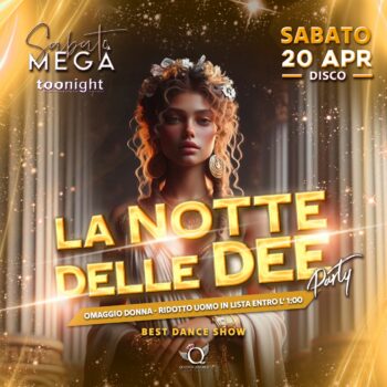 La notte delle dee alla discoteca Mega di Pescara e1713202019427