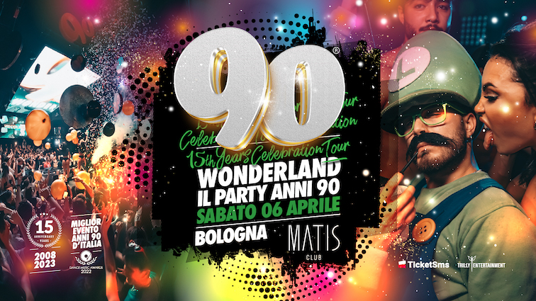 discoteca matis bologna 90 wonderland post pasqua