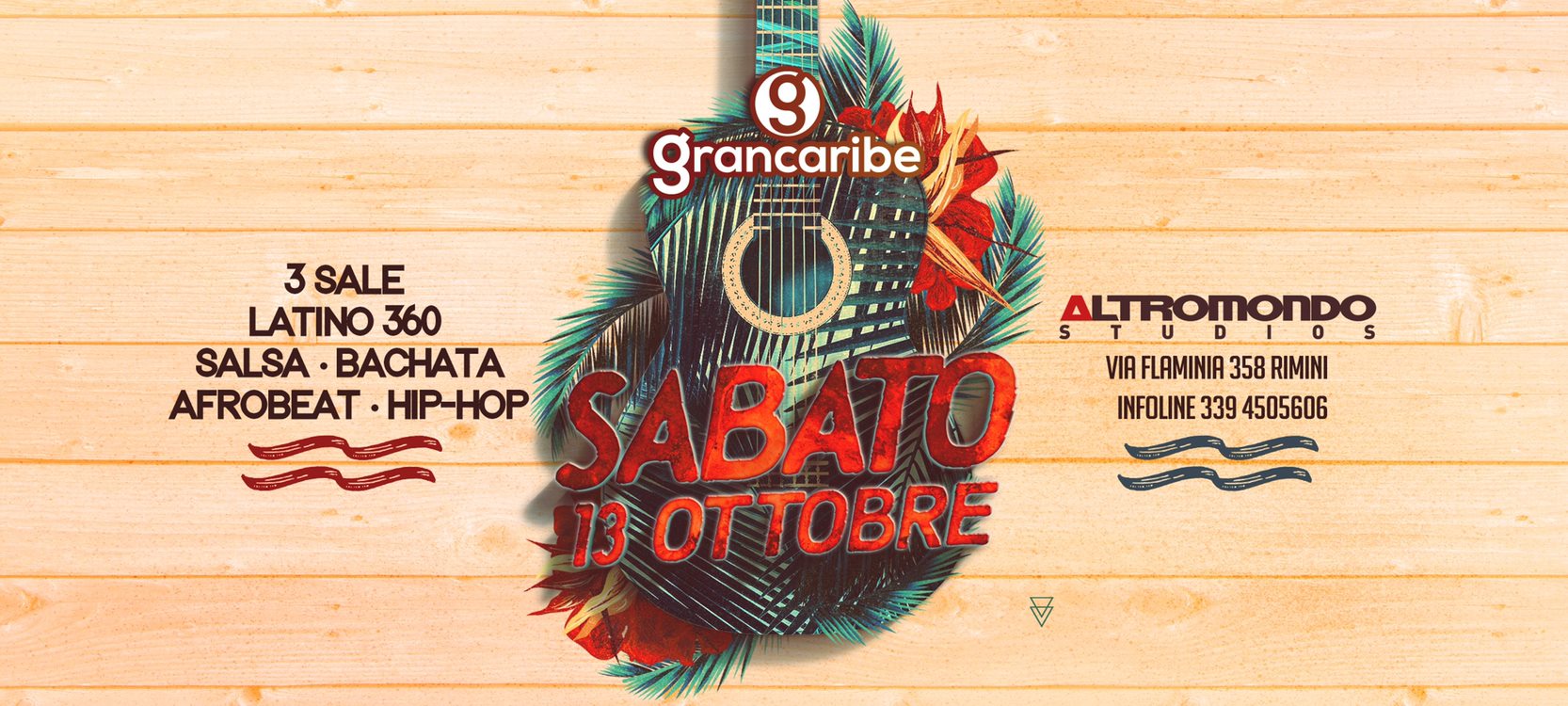 Discoteca Altromondo Rimini evento Grancaribe