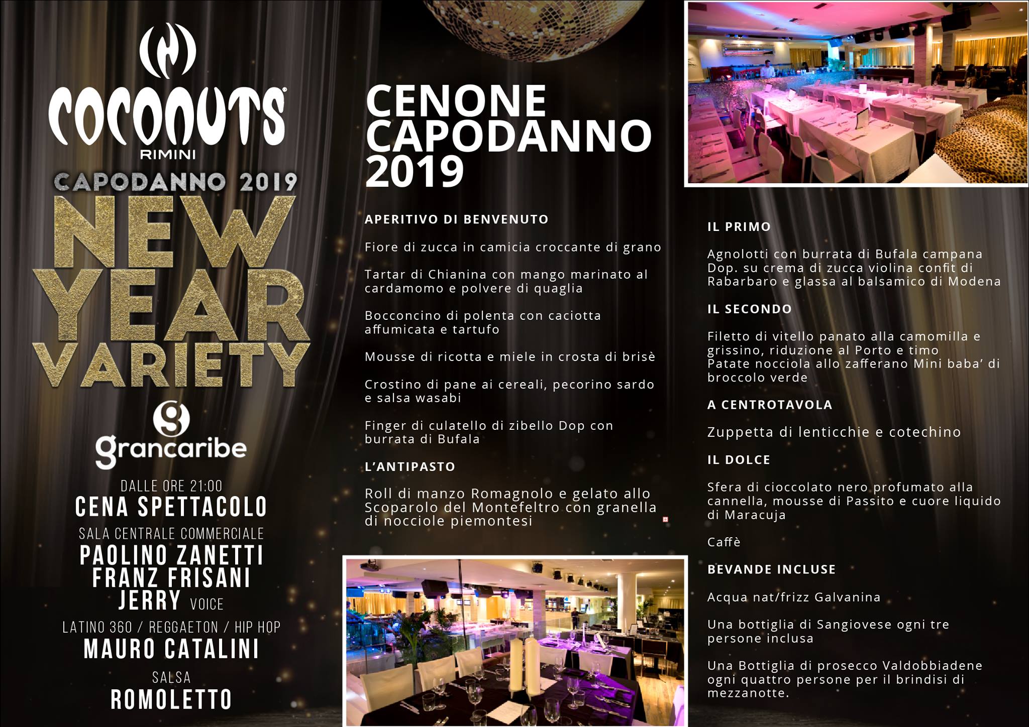 Capodanno 2019 Coconuts Rimini