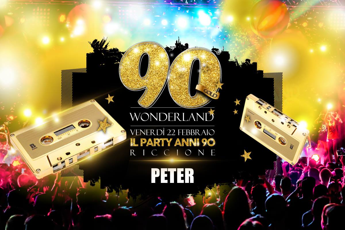 90 Wonderland Peter Pan Club Riccione
