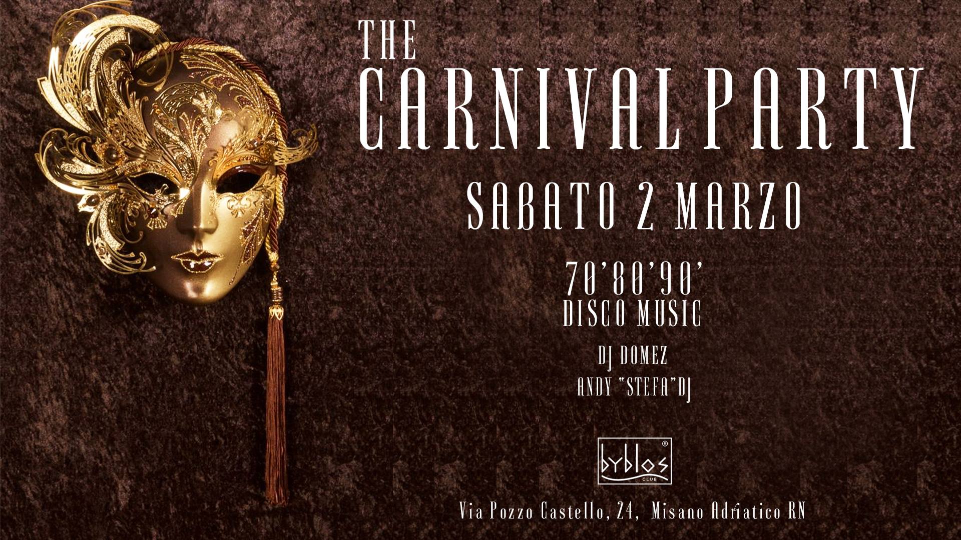 Carnevale Byblos Club Riccione