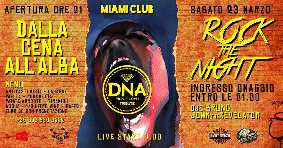 Rock The Night Discoteca Miami Monsano