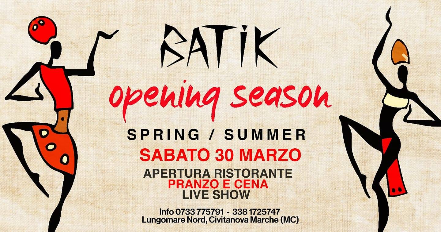 Opening Season 2019 Batik Civitanova Marche