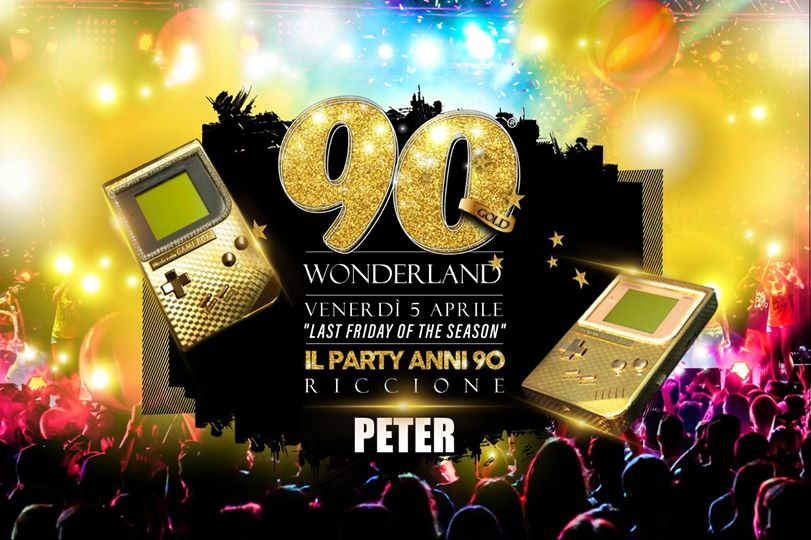 90 Wonderland Peter Pan Riccione
