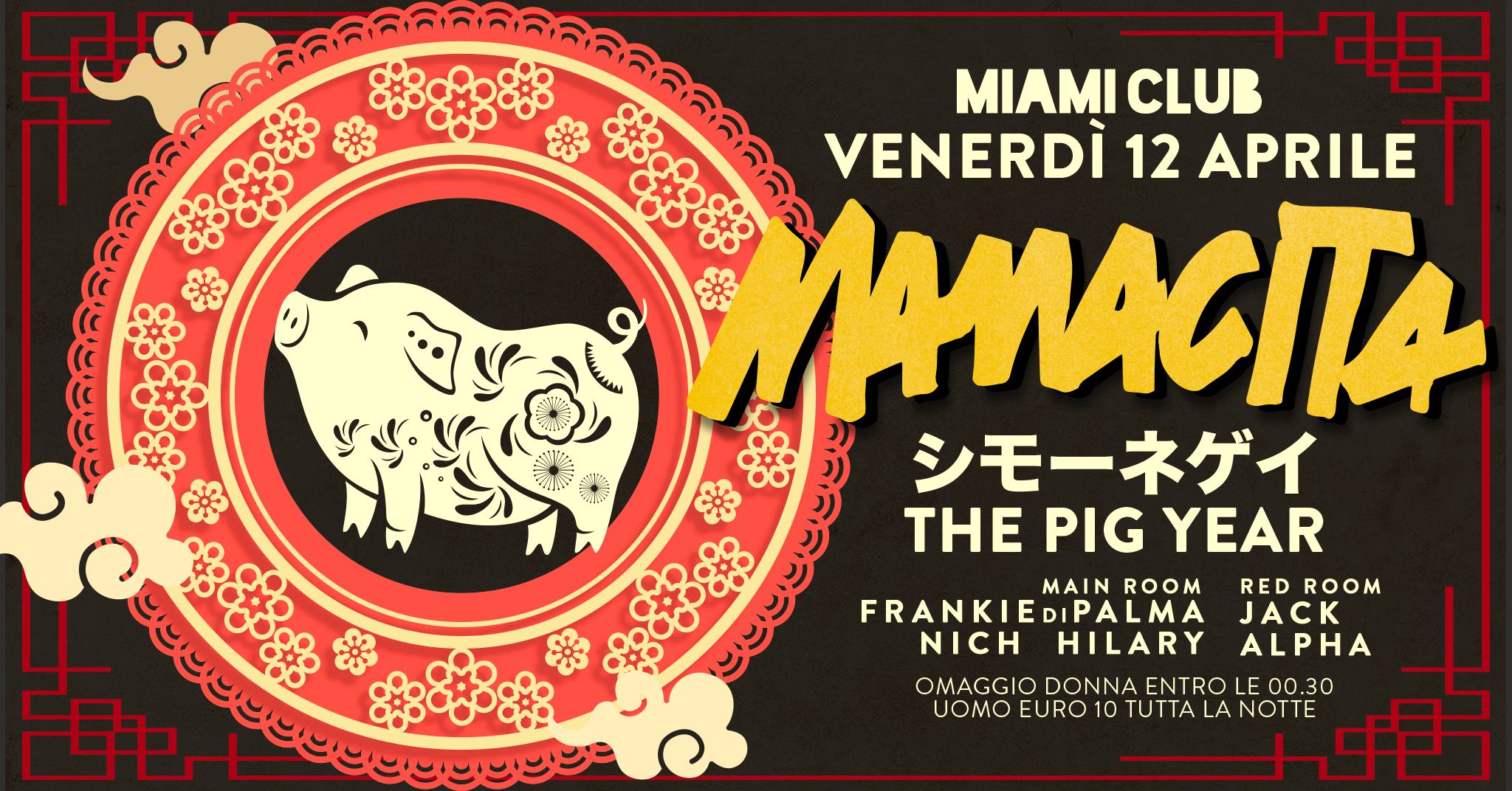 The Pig Year Miami Club Monsano