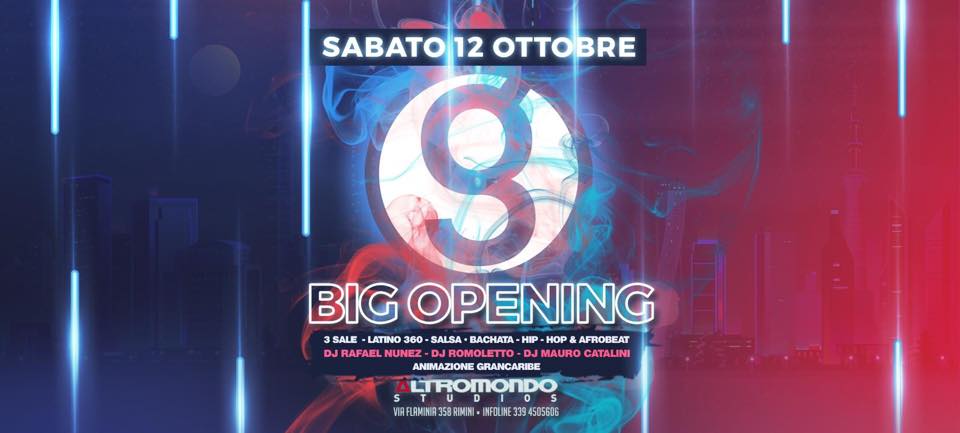 Apertura Grancaribe discoteca Altromondo Rimini