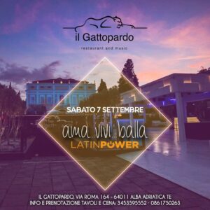 AmaViviBalla discoteca Gattopardo Alba Adriatica