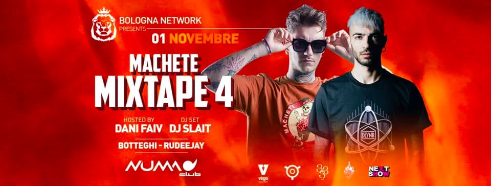 Machete Mixtape 4 Tour Numa Club Bologna