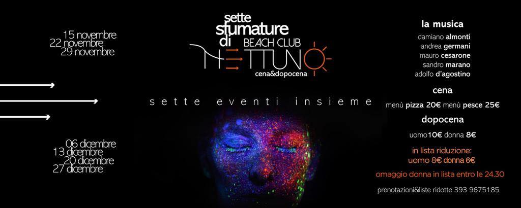 Sette sfumature di Nettuno Beach Club Pescara