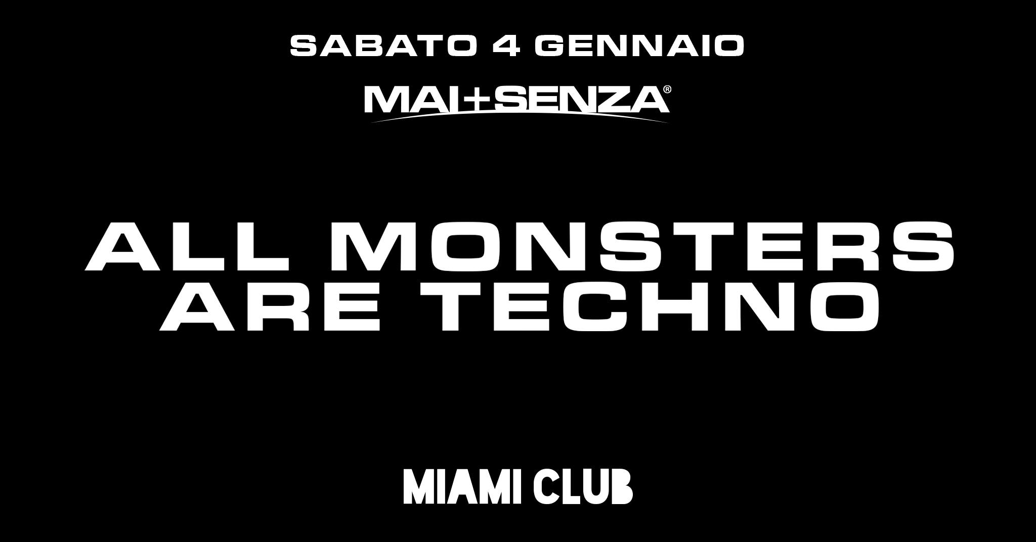 Mai + Senza 2020 Miami Club Monsano