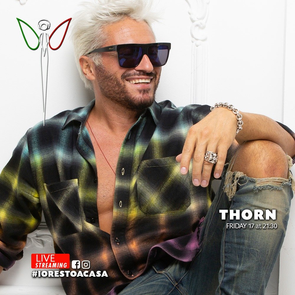 Thorn live streaming Peter Pan Facebook e Instagram Page