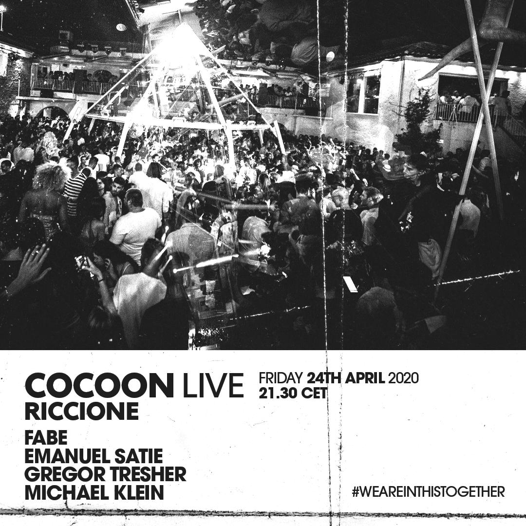 Cocoon live Riccione Facebook e Instagram Page Peter Pan Club