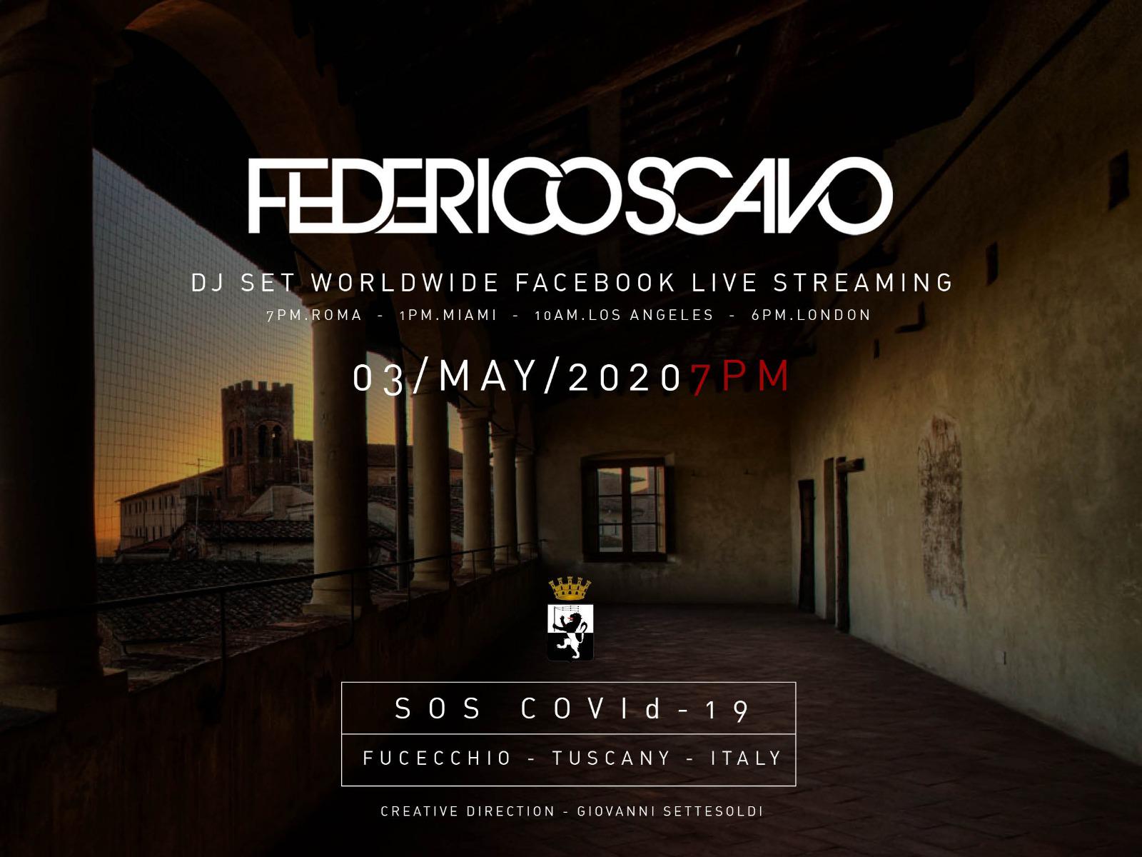 Federico Scavo live streaming pagina Facebook Instagram Numa Bologna
