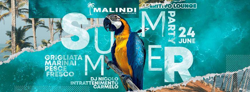 Malindi Beach Cafè Cattolica, Summer Lounge party