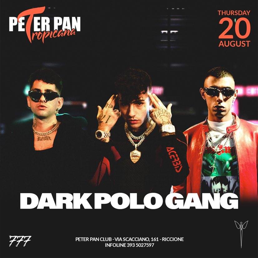 Dark Polo Gang al Peter Pan Club di Riccione