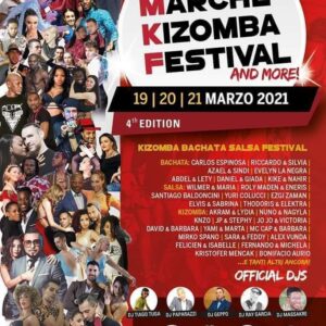 Marche Kizomba Festival Klass Hotel Castelfidardo