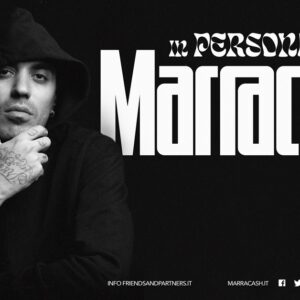 Marracash in concerto al Mediolanum Forum di Milano, terza data