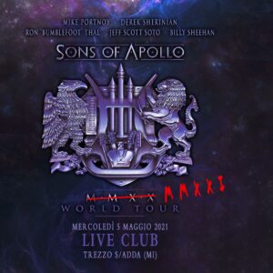 Sons Of Apollo, Live Music Club Trezzo sull'Adda