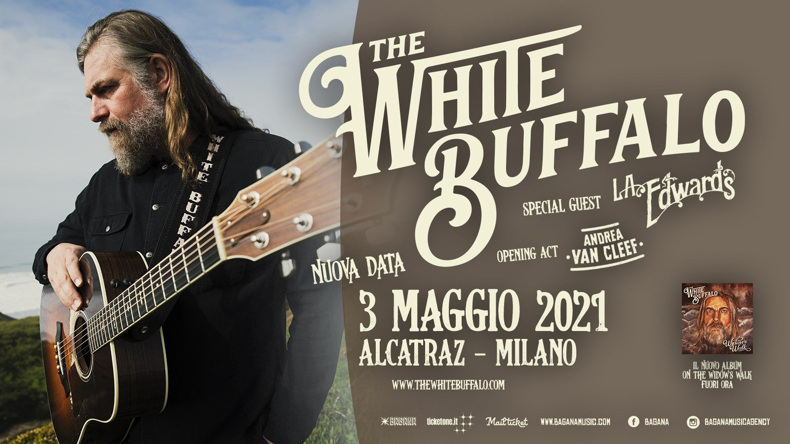 The White Buffalo Live, Alcatraz Milano