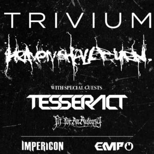 Trivium + Heaven Shall Burn Tour 2021, Alcatraz Milano