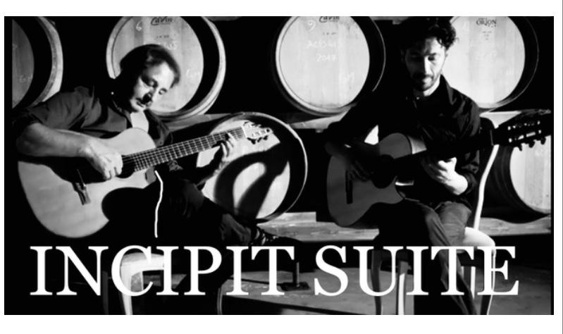 Incipit Suite Guitar Duo, Di Meo e Gargamelli, Grà Pesaro