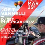 Joe T Vannelli in mongolfiera