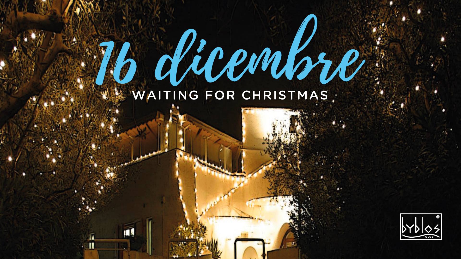 Waiting for Christmas alla Discoteca Byblos di Riccione