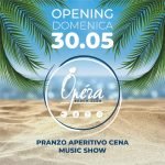Operà Beach Club Riccione, pranzo, aperitivo, cena e music show
