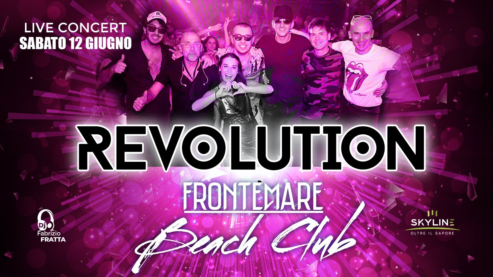 Revolution live al Frontemare di Rimini