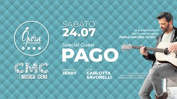 Pago Live Show all'Operà Beach Club di Riccione