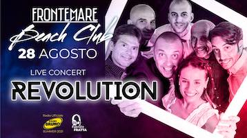 Frontemare Rimini, Revolution live concert