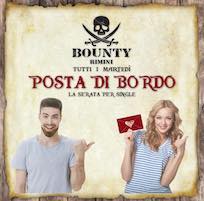 Posta di Bordo terzo evento al Bounty di Rimini