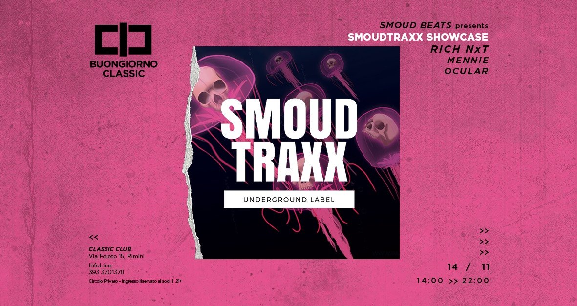 Smoudtraxx showcase al Classic club di Rimini