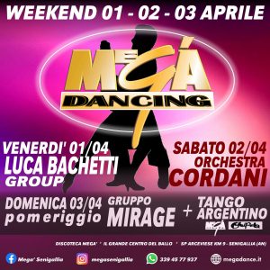 Dancing e Discoteca Megà di Senigallia, gruppo Luca Bachetti