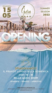 Opening 2022 Operà Riccione