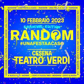 Random di Carnevale alla Discoteca Teatro Verdi di Cesena
