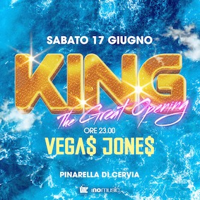Inaugurazione del King di Cervia, guest Vegas Jones