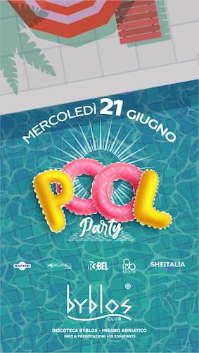 Pool Party al Byblos di Riccione