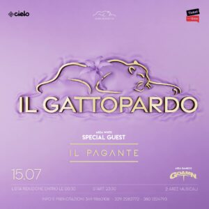 Il Pagante alla discoteca Gattopardo Alba Adriatica