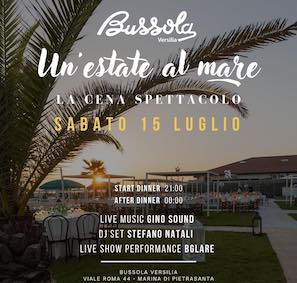 Discoteca Bussola in Versilia, un'estate al mare