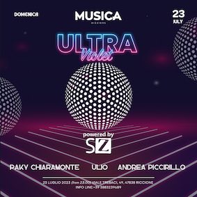 Ultra Violet alla Discoteca Musica Riccione