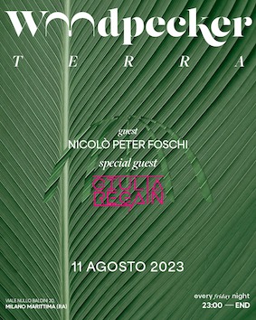 Nicolò Peter Foschi alla Discoteca Woodpecker Milano Marittima