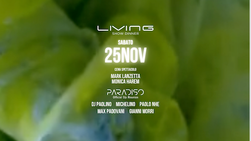 Paradiso official dj reunion alla discoteca Living di Riccione