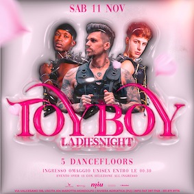 Toy Boy Ladies Night alla Discoteca Miu di Marotta