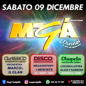 Discoteca e dancing Megà Senigallia orchestra Marco e il Clan