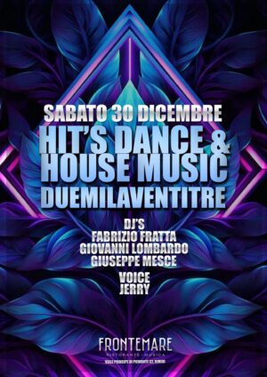 Hits dance & house music al Frontemare di Rimini