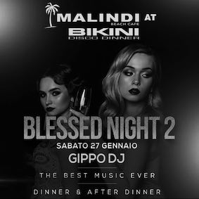 Blessed Night al Bikini Cattolica con staff Malindi