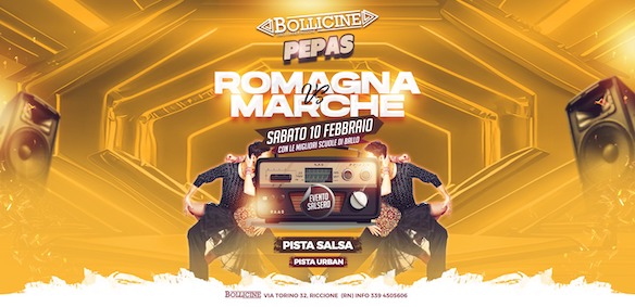 Discoteca Bollicine Romagna Vs Marche
