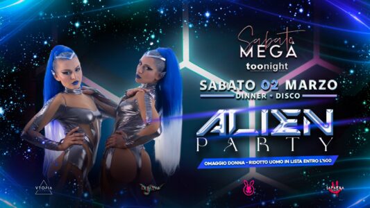 Alien party alla discoteca Megà di Pescara
